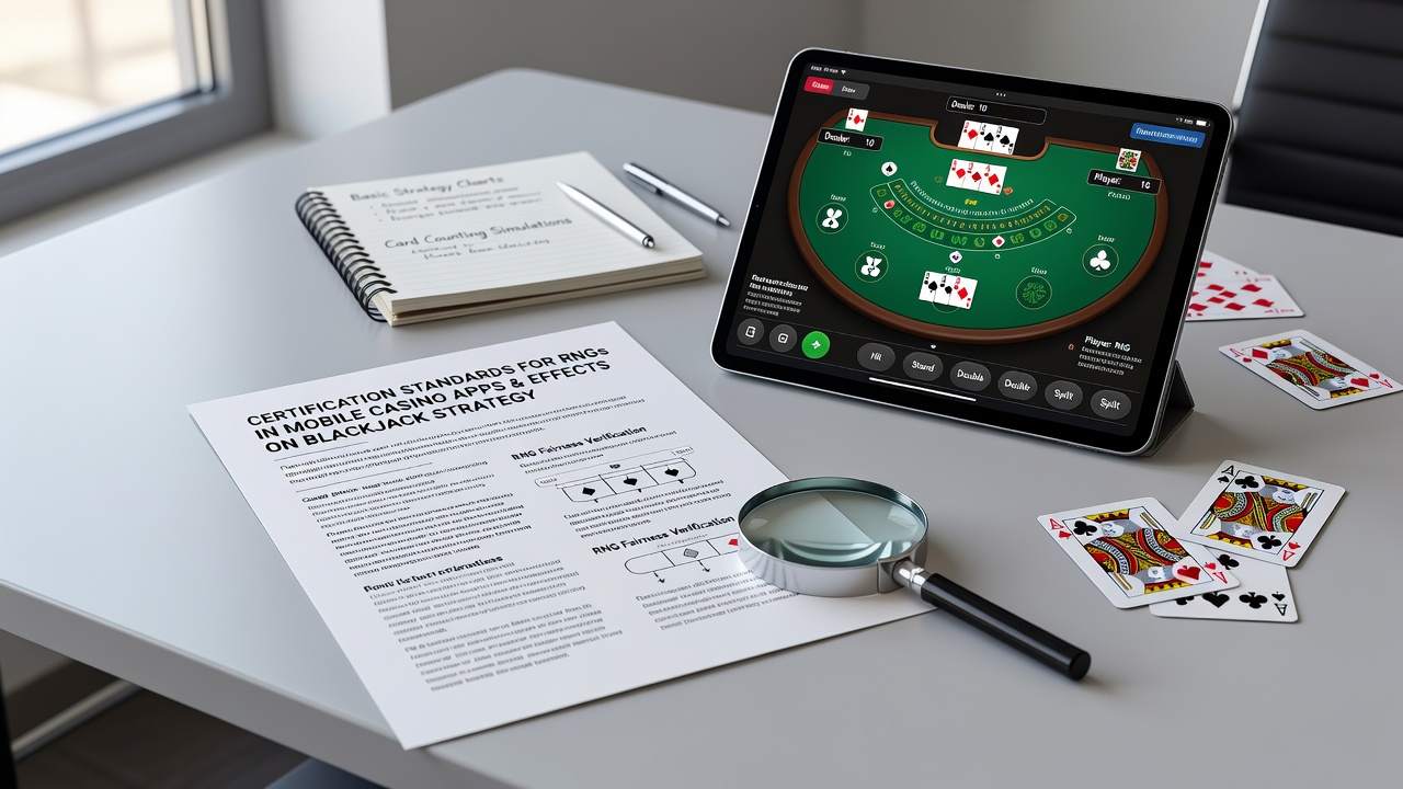 Zertifizierte RNG-Tests für mobile Casino-Anwendungen mit Fokus auf Blackjack-Training