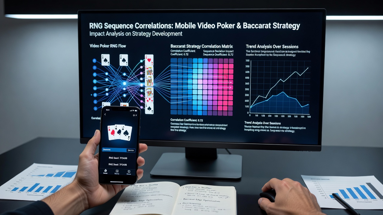 Baccarat Strategie Entwicklung mit mobilen RNG Korrelationen und Bonus Training