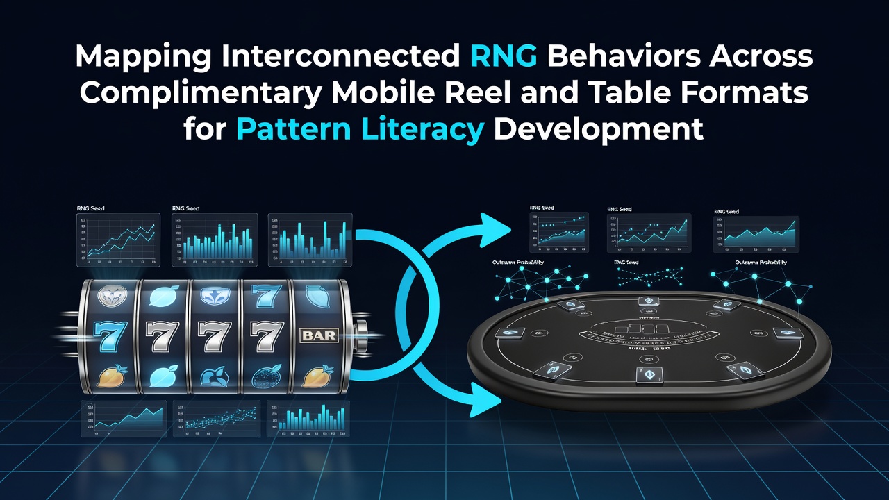 Visualisierung vernetzter RNG-Datenströme zwischen mobilen Walzenspielen und Tischsimulationen auf Smartphone-Displays